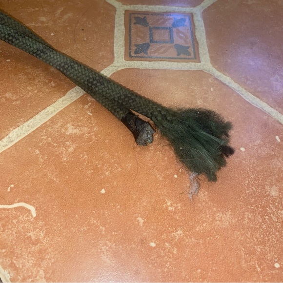 Large Olive Rope Halter - Picture 2 of 4